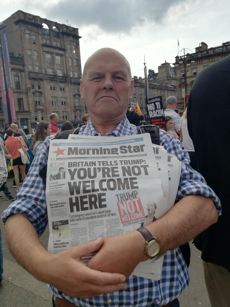 Illustration for article titled Scottish anti-Trump photo dump (long and comprehensive!)